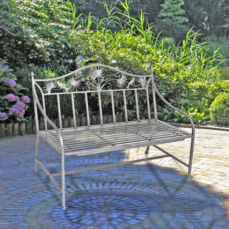 Garten Living Gartenbank Okelly aus Eisen & Bewertungen Wayfair.de